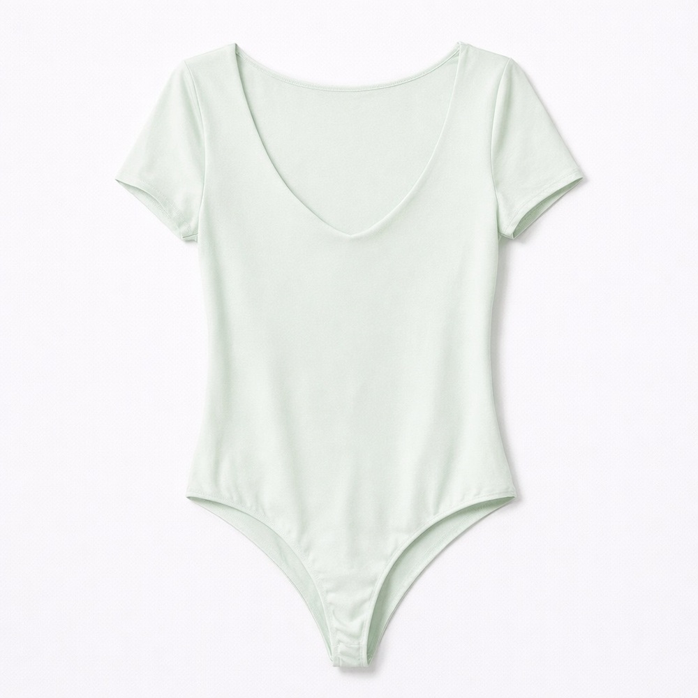 Aéropostale • Seriously Soft Smooth Bodysuit • Mint Green • Size L